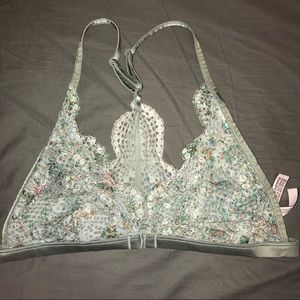 Dusty Green Front Close Bralette
